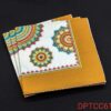 Zarwani 20 pcs wedding party napkins Yellow and White Color printed Dusty Printed paper napkins for decoration (Decoupage Tissue) - Image 2