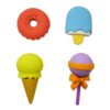 Zarwani Pack of 1 (4 Eraser) Multi Shape Erasers Pencils Set for Kids Educational Stationary Kit for Kids Multicolor Donut, Ice Cream, Corn and Lolipop Design (Random Design Send As Par Available) - Image 7
