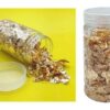 Zarwani Gilding Flakes Bottle Gold | Gold Leaf Flakes Imitation Gold Leaf Flakes Paper Foil for Craft | Art | Home Furnitures | Decorating Frames (25g Each) - Image 3