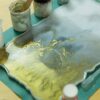 Zarwani Resin Mold Resin Art Materials Kit Mould Coaster Mould Resin Silicon Resin Art Moulds Resin Tray Mold Size (12 * 16) - Image 2
