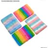 Zarwani Rainbow Fur Cover Diary Notebook for Girls (School Supplies Study Gift) Pack Of 1 (Random Cover) A5 Size - Image 2