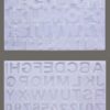 Zarwani Alphabet Mold for Resin Art Creative DIY 3D Silicone Resin Mould Alphabet and Numbers for Keychains Craft Letters (Alphabet Mold) - Image 2