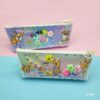 Zarwani Hello Cute Unicorn Shimmery Pencil Pouch Case Makeup Purse Travelling Bag (Pack of 1) - Image 2