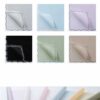 Zarwani 10 Sheets Frosted Flower Wrapping Paper with Wavy Lines,Gift Packaging Florist Bouquet Supplies, korean style bouqut (Sky Blue) - Image 9