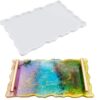 Zarwani Resin Mold Resin Art Materials Kit Mould Coaster Mould Resin Silicon Resin Art Moulds Resin Tray Mold Size (12 * 16) - Image 3