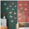 Zarwani 12pcs 3D Home Decor Butterfly with Sticking Pad Multicolor Glitter Butterfly (Set of 1 12pcs) - Image 8