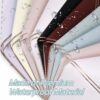 Zarwani Waterproof Plain Golden Border Korean Bouquet wrapping sheet | Gift Wrapping Paper Sheet (Mix color 20sheet) (Golden Border) - Image 3