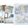 Zarwani Journaling Paper Cutout Sticker 60PC Flower, Lase and Multi Colorful Pattern (Pack of 2 Each Pack 30 pcs) (Flower and Lase Multi Design)